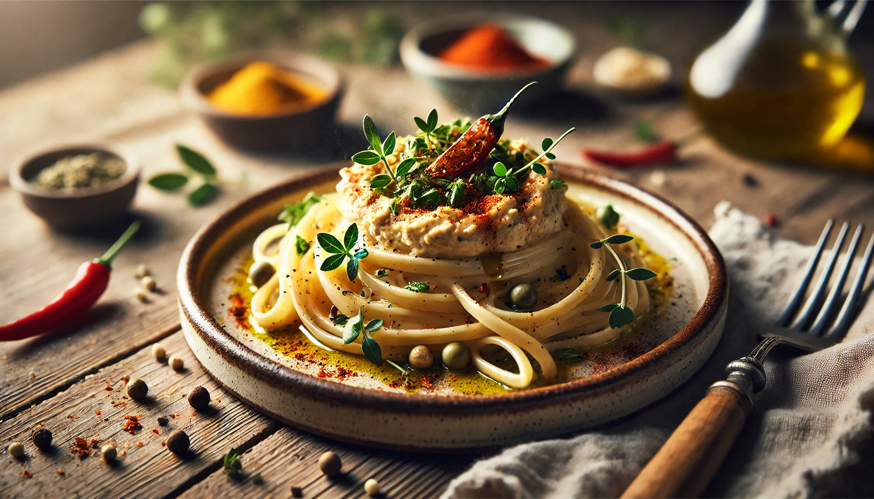 Hummus-Pasta